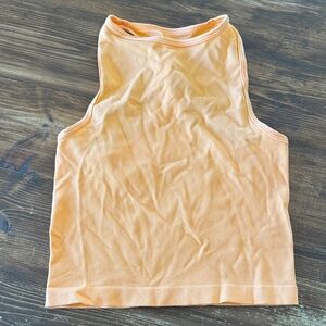 Free People Orange Tank Top